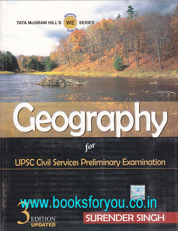 Geography For UPSC Civil Services Preliminary Examination Books For You