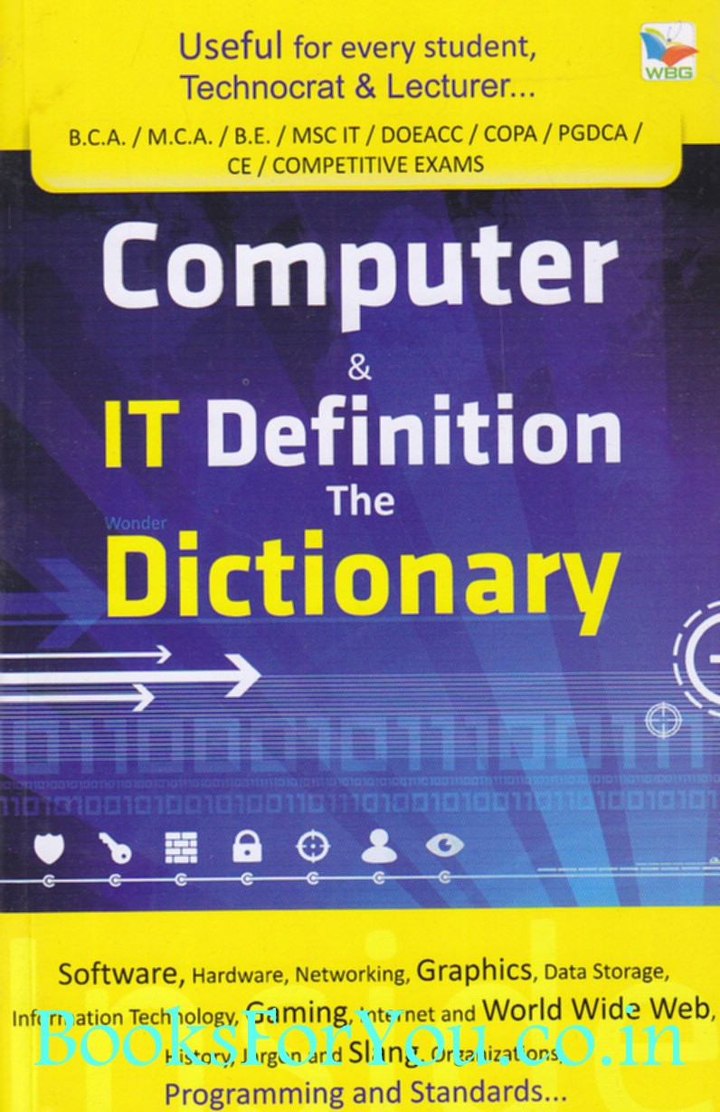 Computer & It Definition The Dictionary Books For You
