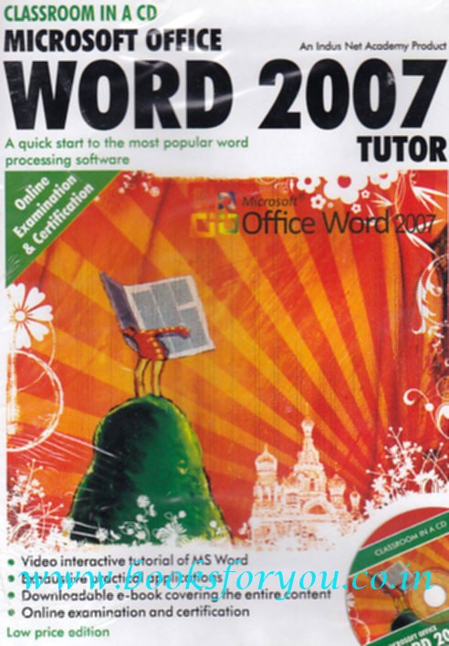 Microsoft Office Word 2007 Tutor (CD) | Books For You